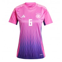 Maglia Calcio Germania Joshua Kimmich #6 Seconda Divisa Donna Europei 2024 Manica Corta